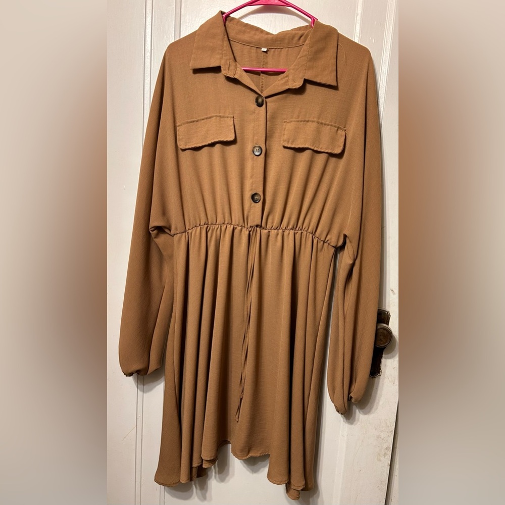 Brown dress